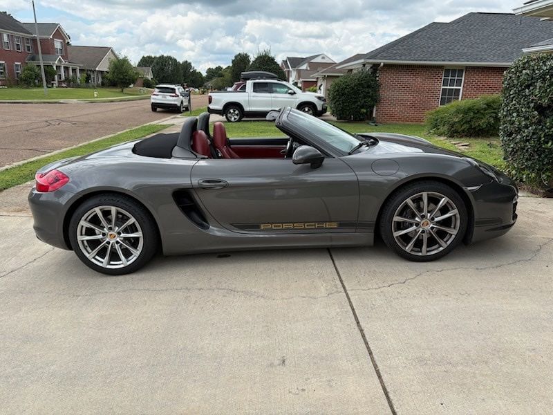 Gray 2013 Porsche Boxster Convertible Rear-Wheel Drive