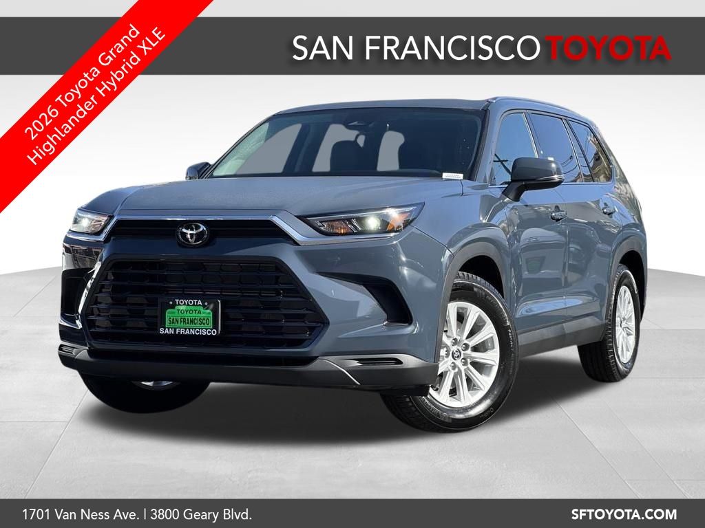 White (Cloud) 2026 Toyota Grand Highlander Hybrid SUV / Crossover All-Wheel Drive Continuously Variable Transmission