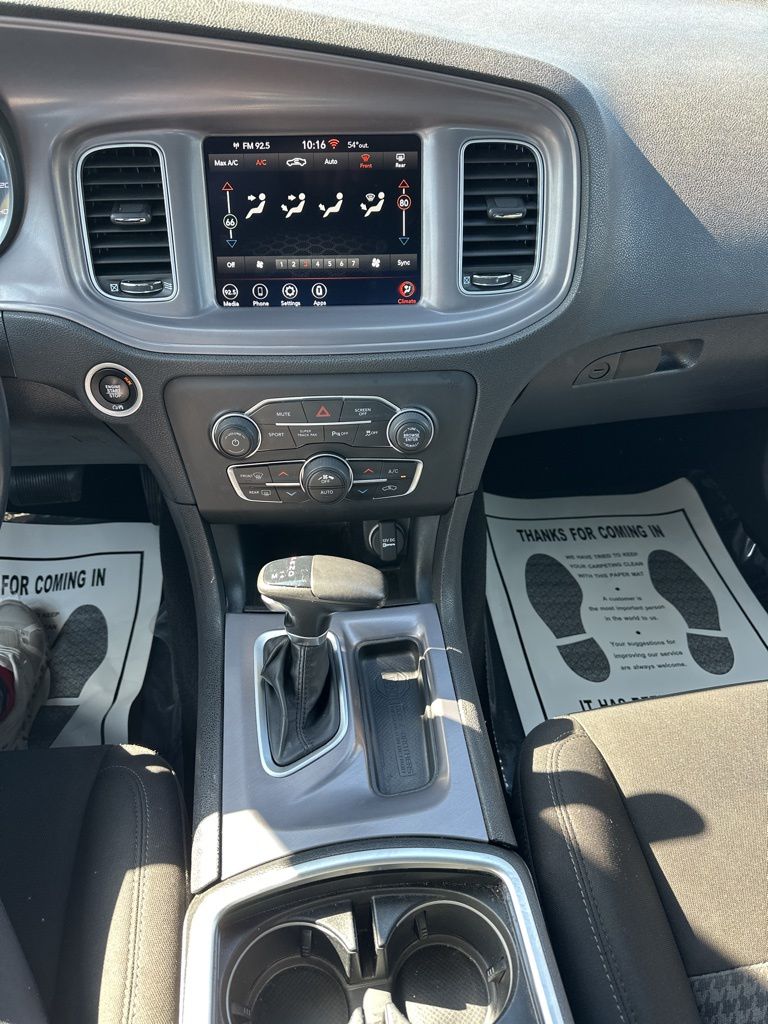2023 Pitch Black Clearcoat Dodge Charger GT RWD Sedan