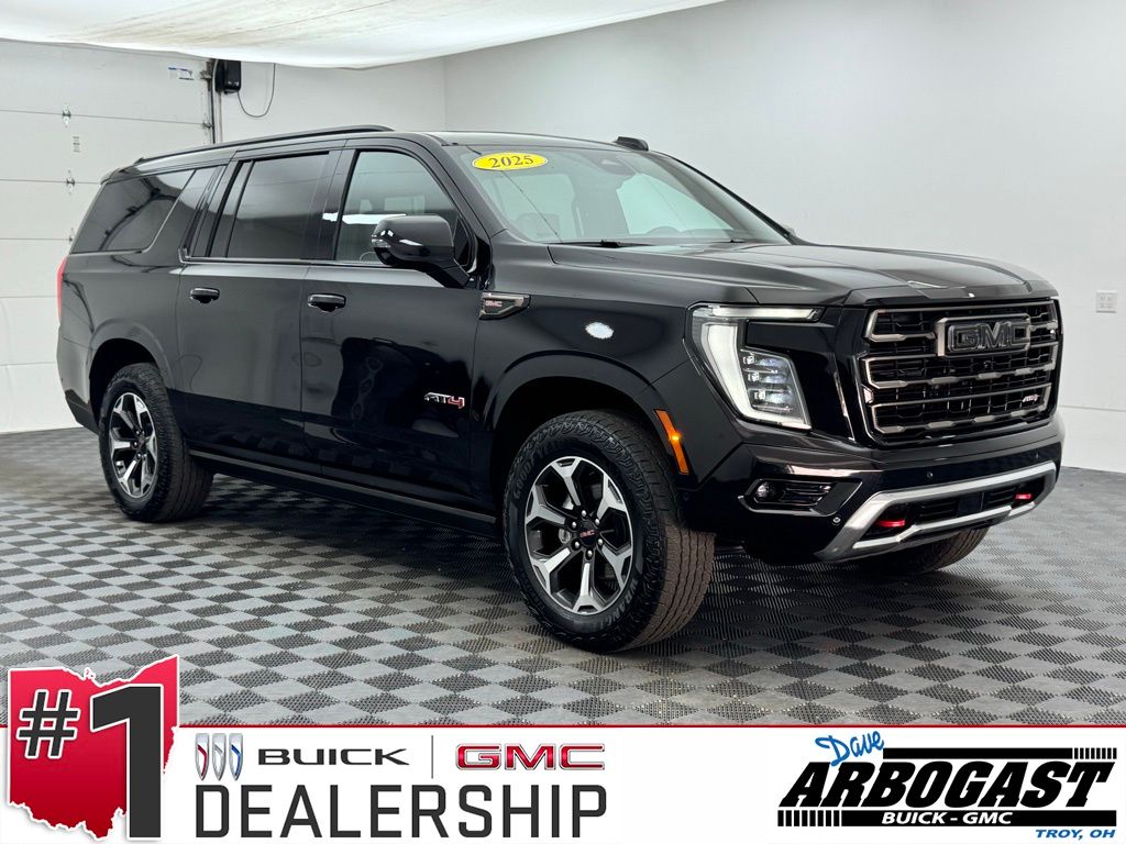 Onyx Black 2025 GMC Yukon XL AT4 Ultimate 4WD SUV / Crossover Four-Wheel Drive
