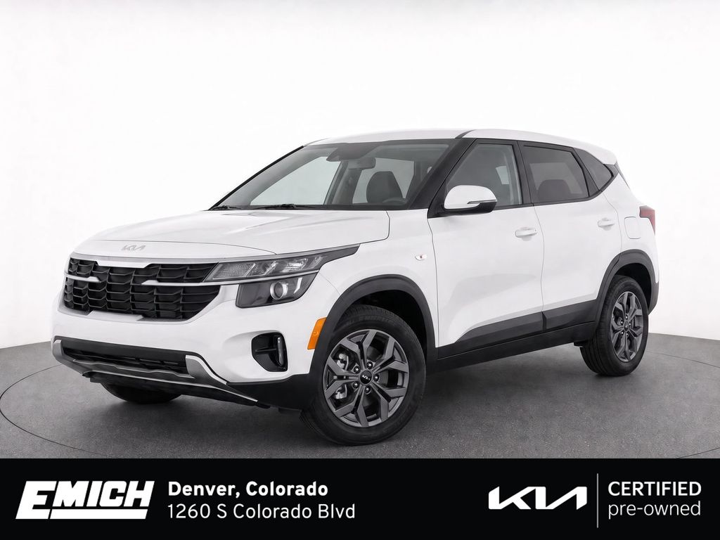 Snow White Pearl 2026 Kia Seltos SUV / Crossover All-Wheel Drive Continuously Variable Transmission