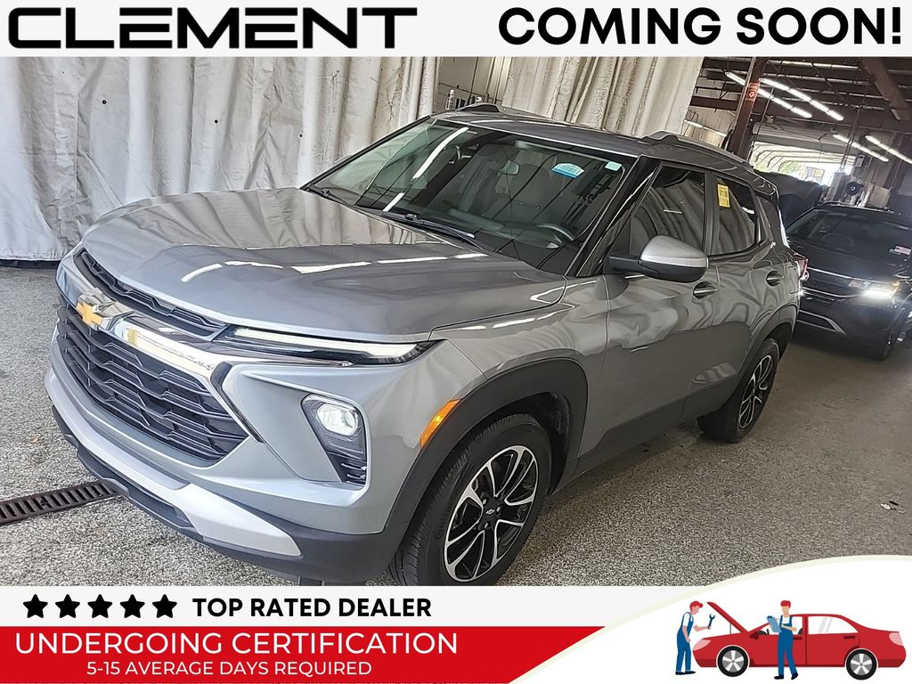 Sterling Gray Metallic 2024 Chevrolet Trailblazer SUV / Crossover Front-Wheel Drive Continuously Variable Transmission