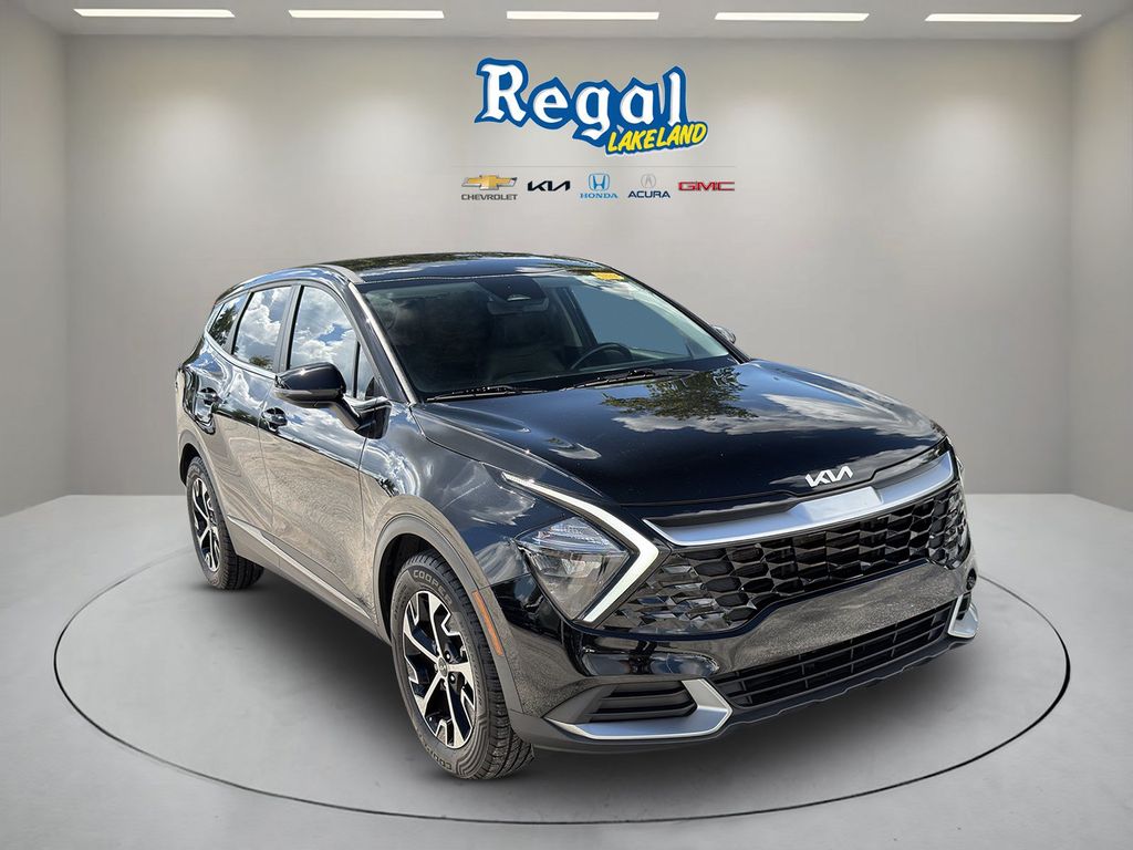 Ebony Black 2023 Kia Sportage SUV / Crossover Front-Wheel Drive 8-Speed Automatic
