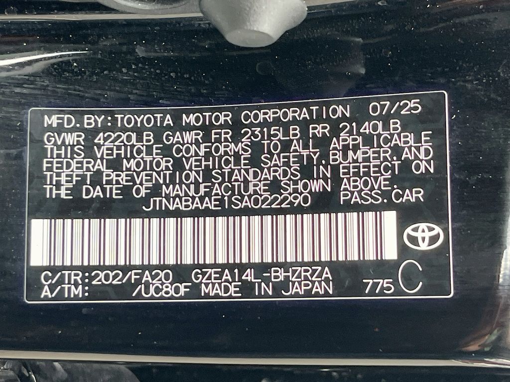 Used 2025 Black Toyota Core image 29