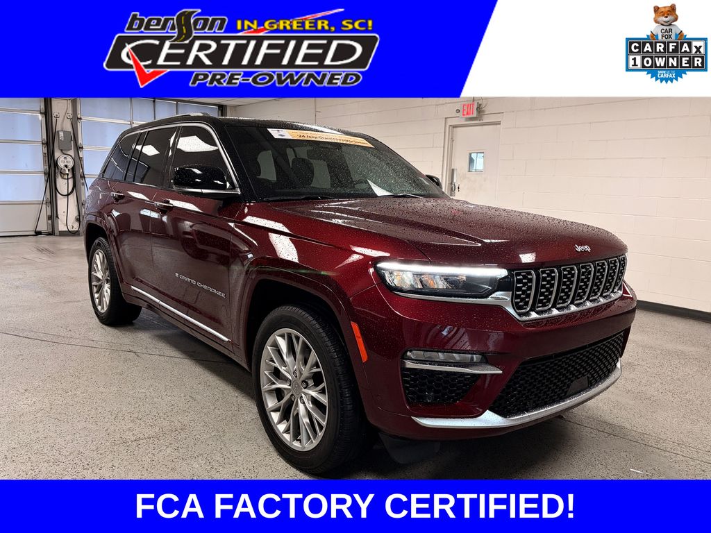 Velvet 2024 Jeep Grand Cherokee SUV / Crossover Four-Wheel Drive 8-Speed Automatic