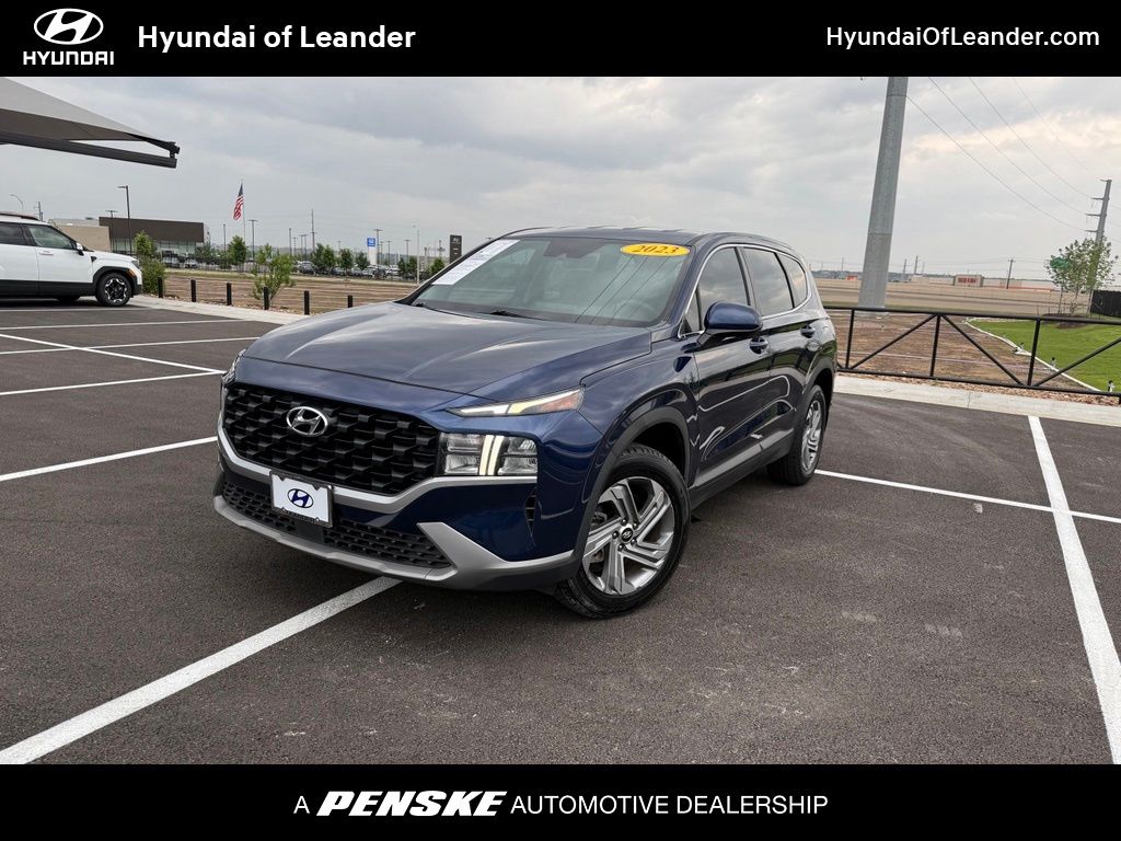 Stormy Blue 2023 Hyundai Santa Fe SUV / Crossover Front-Wheel Drive 8-Speed Automatic