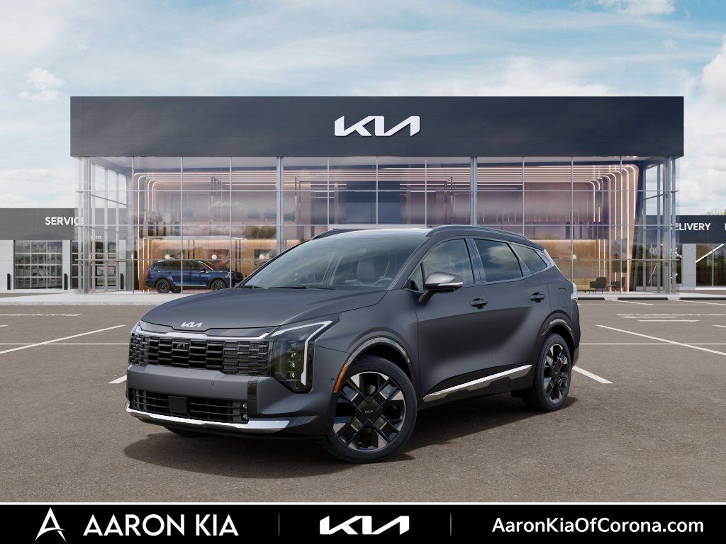 Shadow Matte Gray 2026 Kia Sportage Hybrid SUV / Crossover All-Wheel Drive 6-Speed Automatic