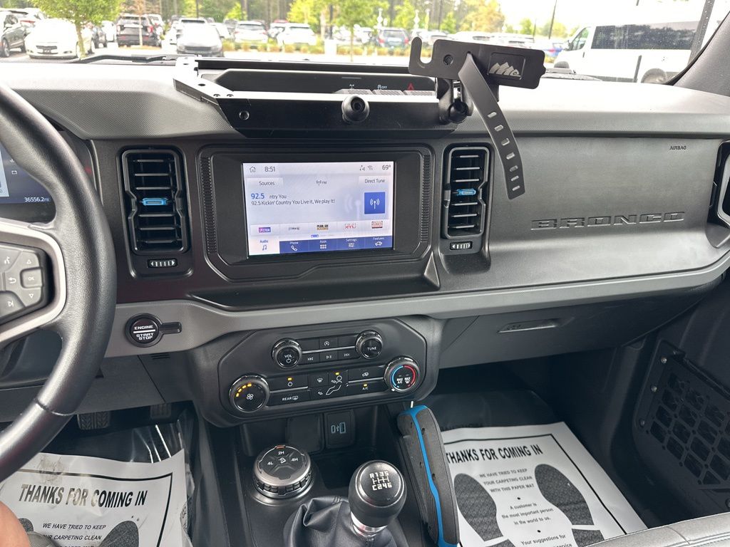 2021 Cactus Gray Ford Bronco Black Diamond 4X4 SUV