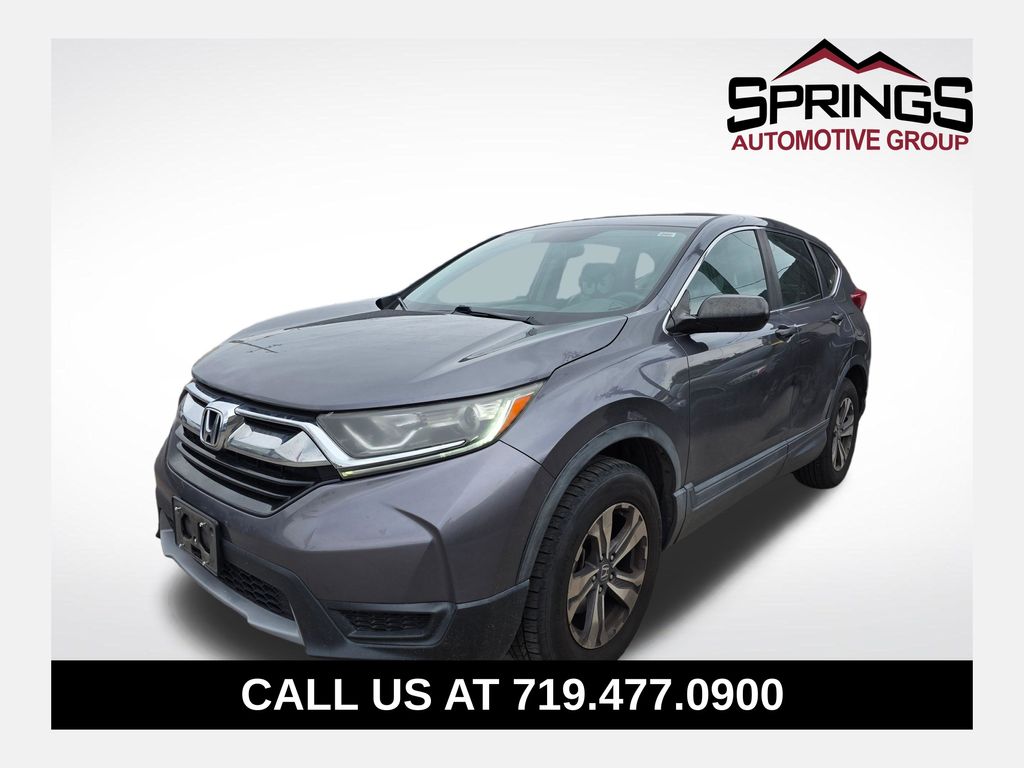 Gray 2017 Honda CR-V SUV / Crossover All-Wheel Drive Continuously Variable Transmission