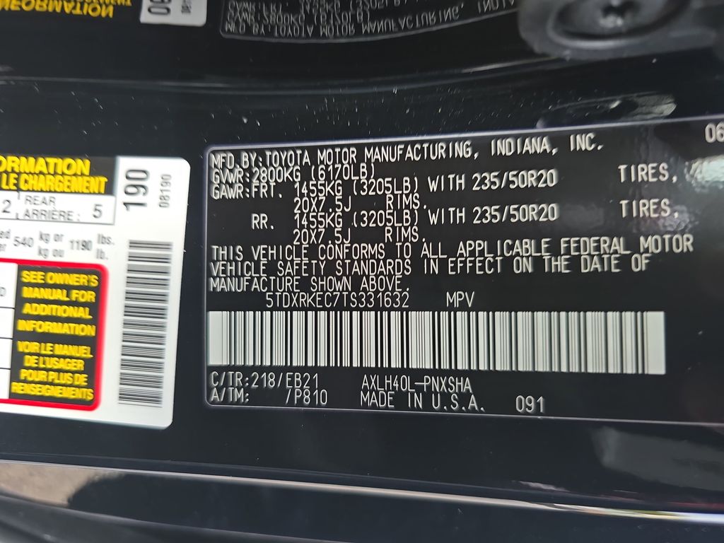 New 2026 Toyota Sienna Van