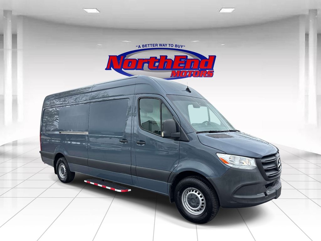 Blue 2021 Mercedes-Benz Sprinter Cargo 2500 170 High Roof RWD Van 4X2 9-Speed Automatic