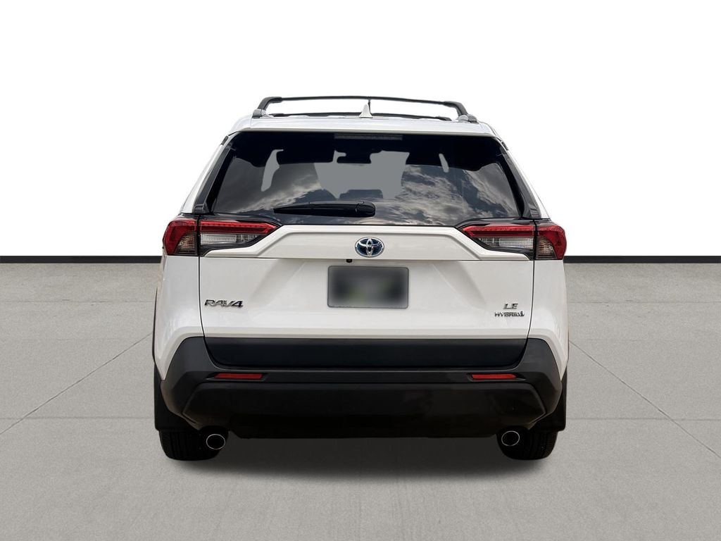 2024 Toyota RAV4 Hybrid LE White at Don McGill Toyota
