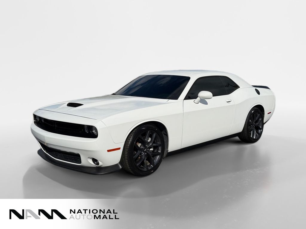 White Knuckle Clearcoat 2021 Dodge Challenger Coupe Rear-Wheel Drive 8-Speed Automatic