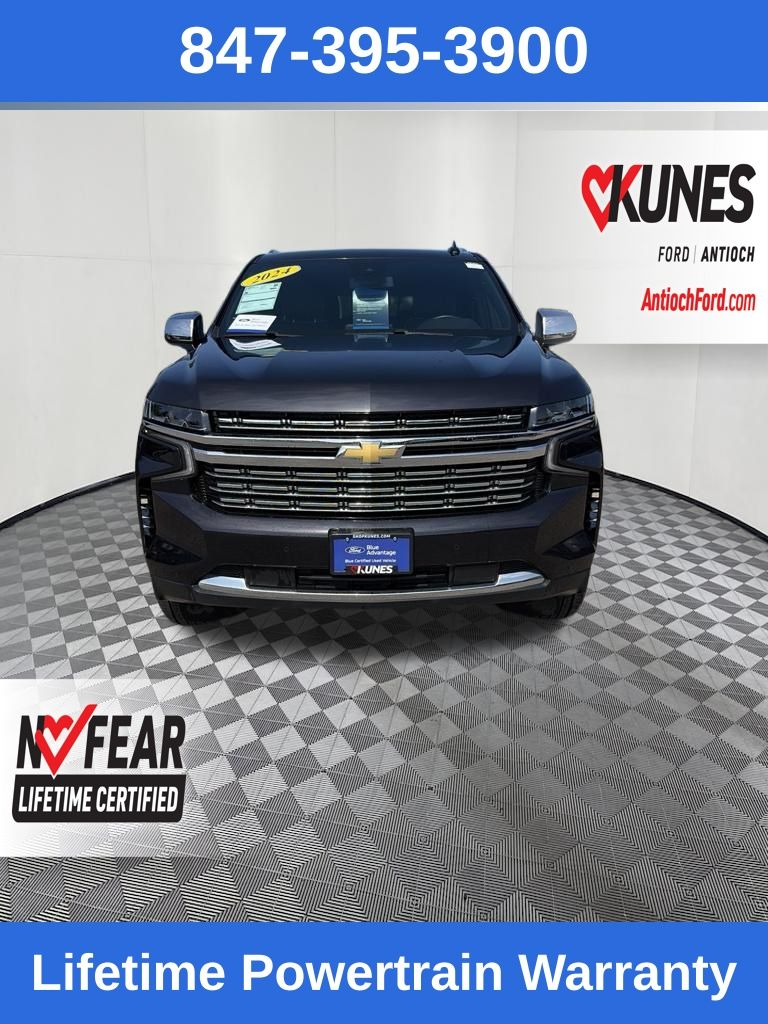 Dark Ash Metallic 2024 Chevrolet Suburban SUV / Crossover Four-Wheel Drive Automatic