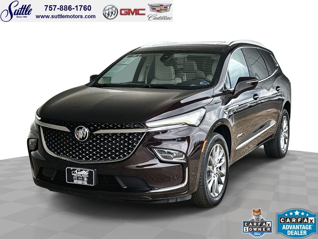 Rich Garnet Metallic 2022 Buick Enclave Avenir AWD SUV / Crossover Four-Wheel Drive 9-Speed Automatic