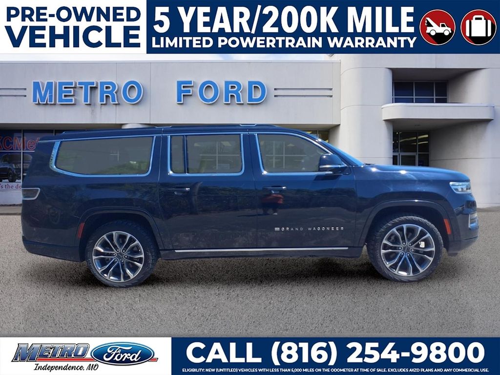 Used 2023 Jeep Grand Wagoneer L Series III with VIN 1C4SJSGP4PS578900 for sale in Kansas City