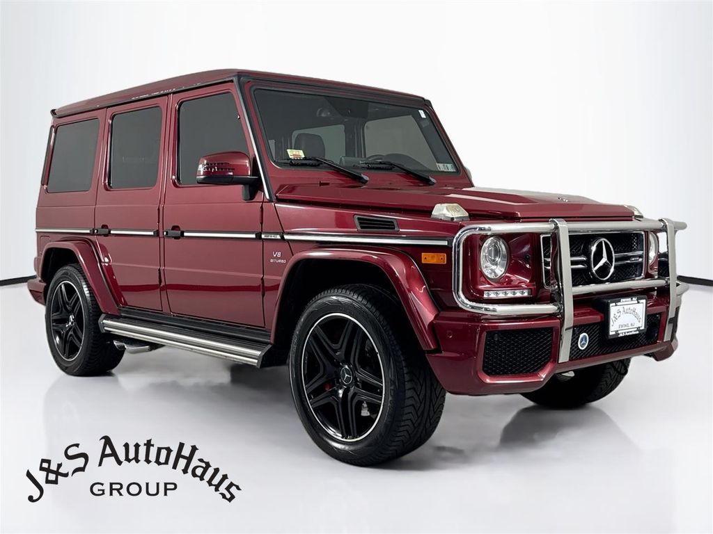 Red 2018 Mercedes-Benz G-Class SUV / Crossover All-Wheel Drive 7-Speed Automatic