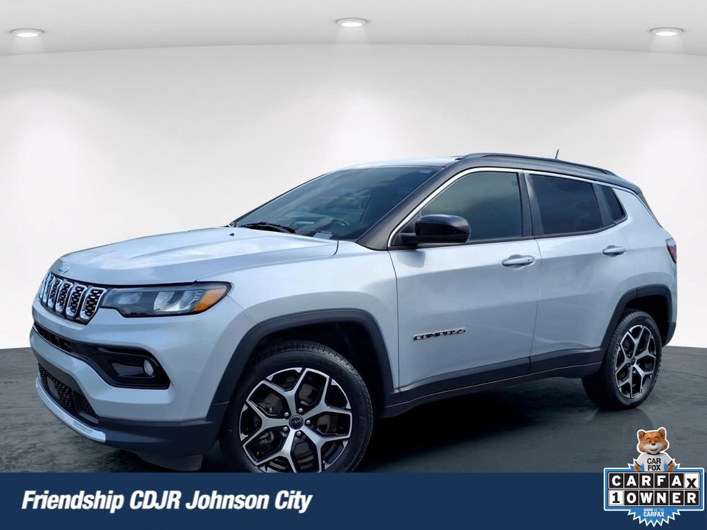 Silver Zynith Metallic Clearcoat 2025 Jeep Compass SUV / Crossover Four-Wheel Drive 8-Speed Automatic