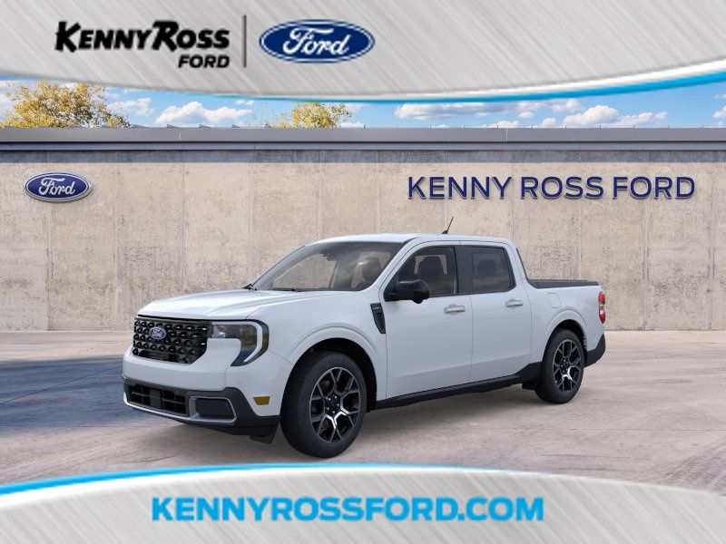 White Metallic 2026 Ford Maverick Pickup Truck All-Wheel Drive Continuously Variable Transmission