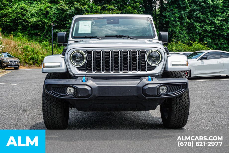 Used 2024 Silver Jeep Sahara 4xe image 10
