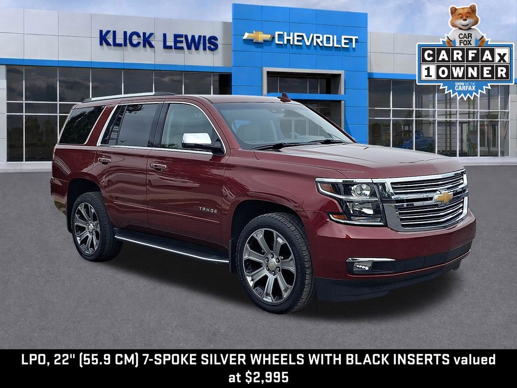 2019 Chevrolet Tahoe Premier Red at John Sisson Motors