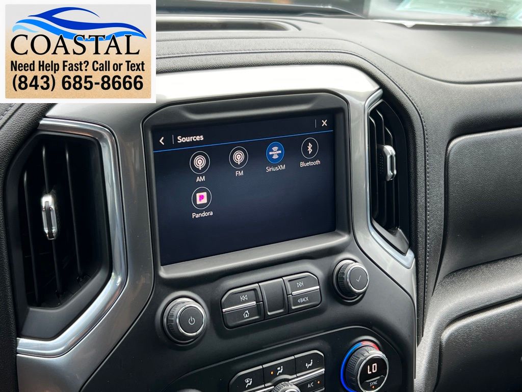 2021 Chevrolet Silverado 1500 LTZ Blue at Bob Mills Chevrolet