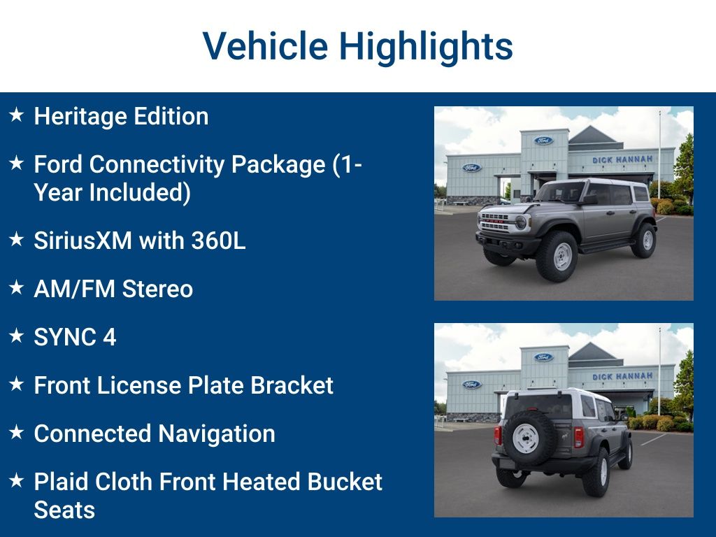 2026 Ford Bronco Heritage Edition