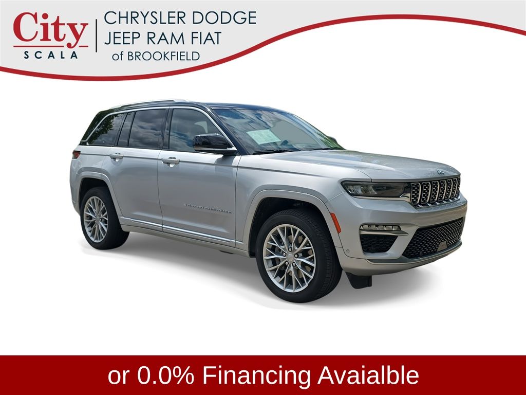 Silver Zynith 2022 Jeep Grand Cherokee 4xe SUV / Crossover Four-Wheel Drive 8-Speed Automatic