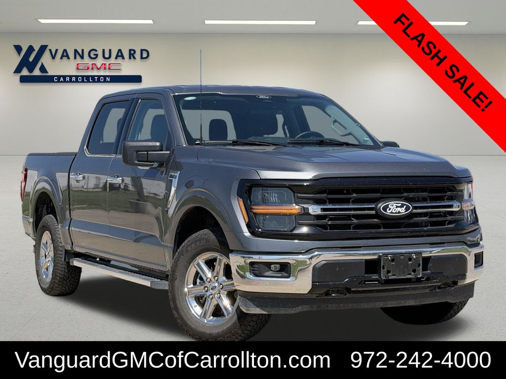 Carbonized Gray Metallic 2025 Ford F-150 Pickup Truck Four-Wheel Drive Automatic