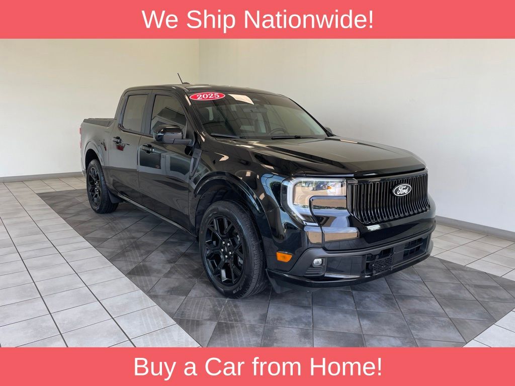 Shadow Black 2025 Ford Maverick Pickup Truck All-Wheel Drive 7-Speed Automatic