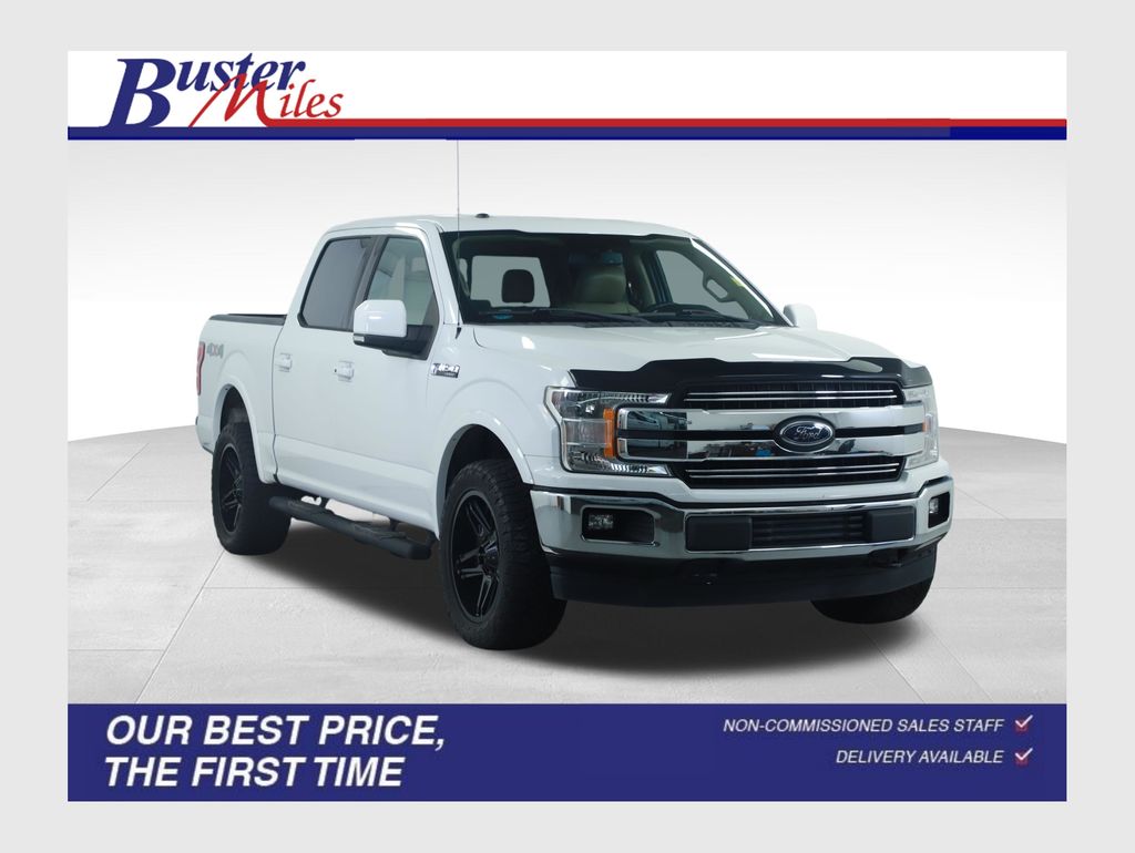 Oxford White 2018 Ford F-150 Pickup Truck Four-Wheel Drive Automatic