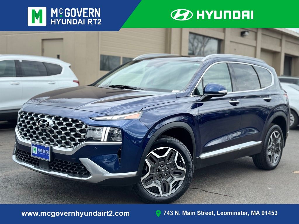 Blue (Stormy Sea) 2023 Hyundai Santa Fe Limited AWD SUV / Crossover All-Wheel Drive Automatic