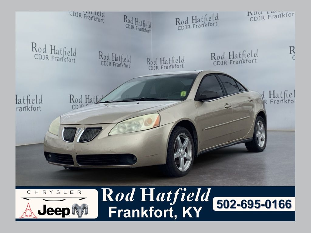 Brown (Sedona Beige Metallic) 2007 Pontiac G6 Base Sedan Front-Wheel Drive 4-Speed Automatic Overdrive