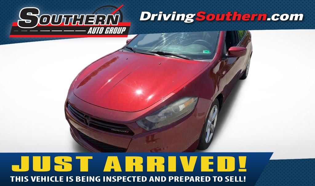 Passion Red Pearl Coat 2015 Dodge Dart SXT FWD Sedan Front-Wheel Drive 6-Speed Automatic