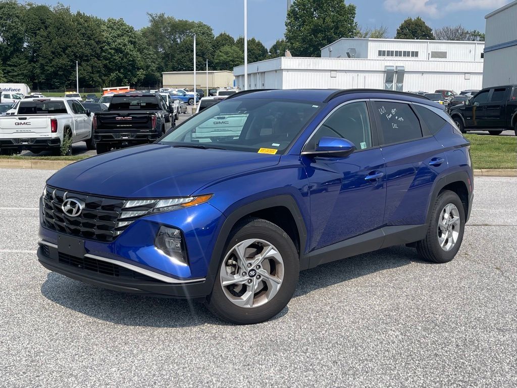 Intense Blue 2024 Hyundai Tucson SUV / Crossover All-Wheel Drive 8-Speed Automatic