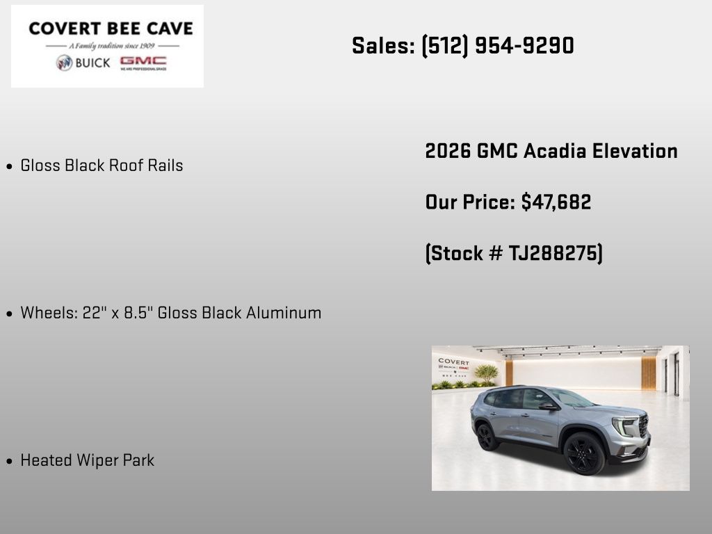 New 2026 Silver GMC Elevation image 19