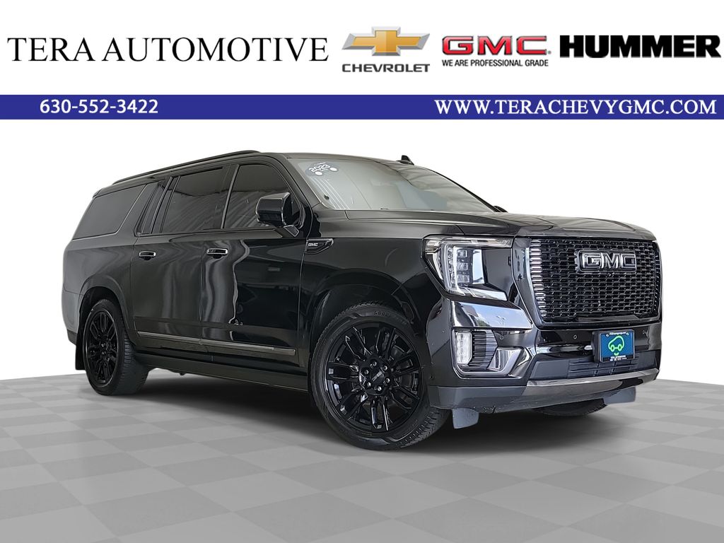 Onyx Black 2023 GMC Yukon XL SUV / Crossover Four-Wheel Drive