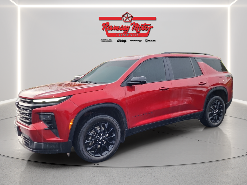 Radiant Red Tintcoat 2024 Chevrolet Traverse LT AWD SUV / Crossover Four-Wheel Drive 8-Speed Automatic
