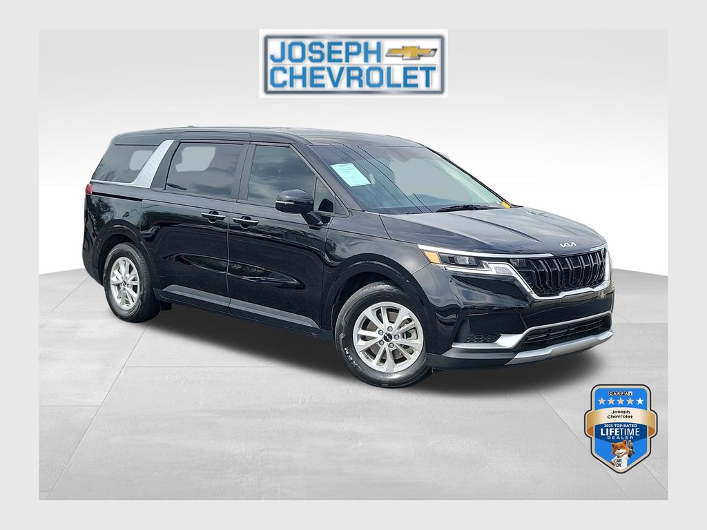 Aurora Black Pearl 2024 Kia Carnival LX FWD Minivan Front-Wheel Drive 8-Speed Automatic