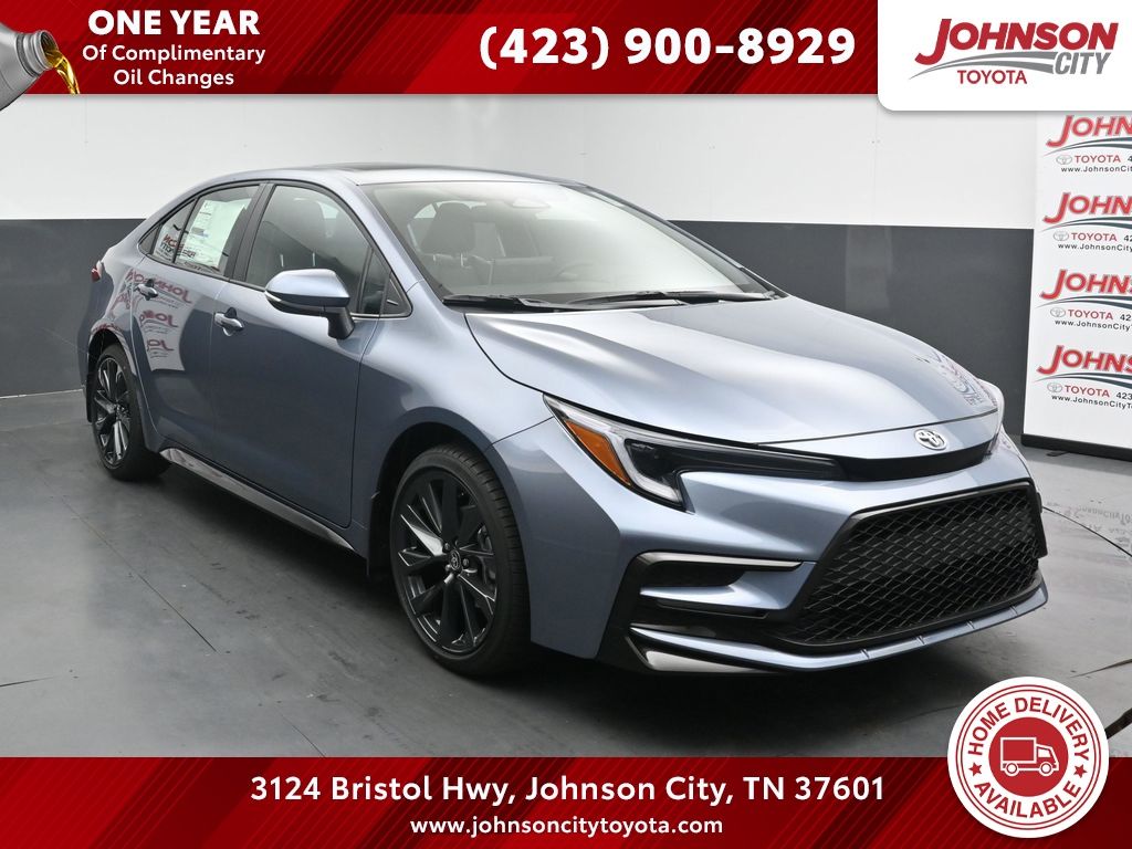 Celestite 2026 Toyota Corolla XSE FWD Sedan Front-Wheel Drive Continuously Variable Transmission