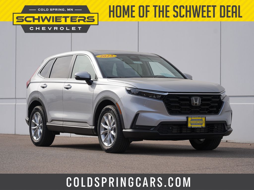 sparkle silver metallic 2023 Honda CR-V EX-L AWD SUV / Crossover All-Wheel Drive Continuously Variable Transmission