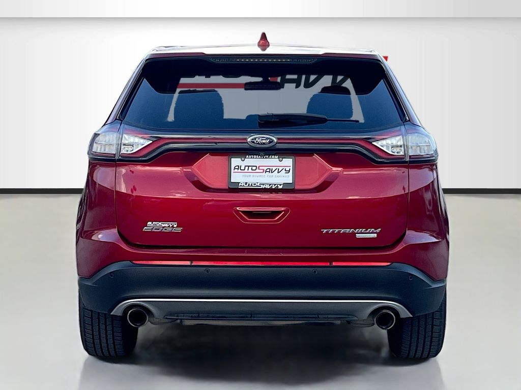 2016 Ford Edge Titanium Red at DeMontrond Ford