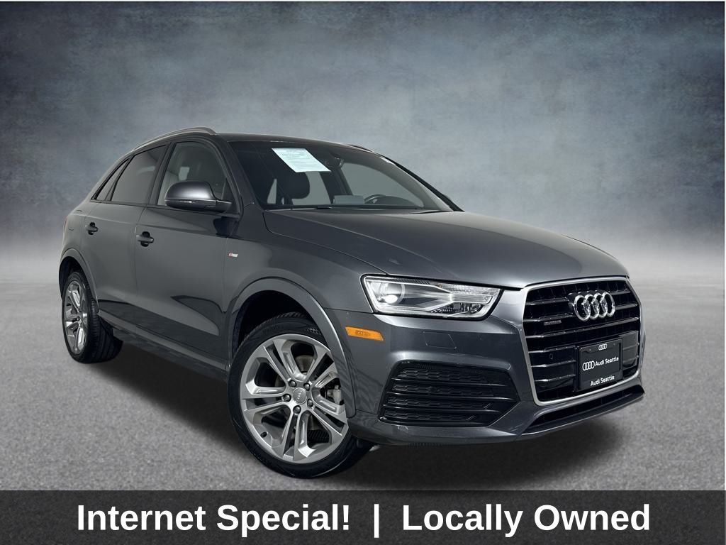 Daytona Gray Pearl 2018 Audi Q3 2.0T quattro Premium SUV / Crossover All-Wheel Drive 6-Speed Automatic