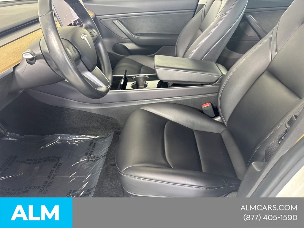 Used 2019 White Tesla Standard Range Plus image 12