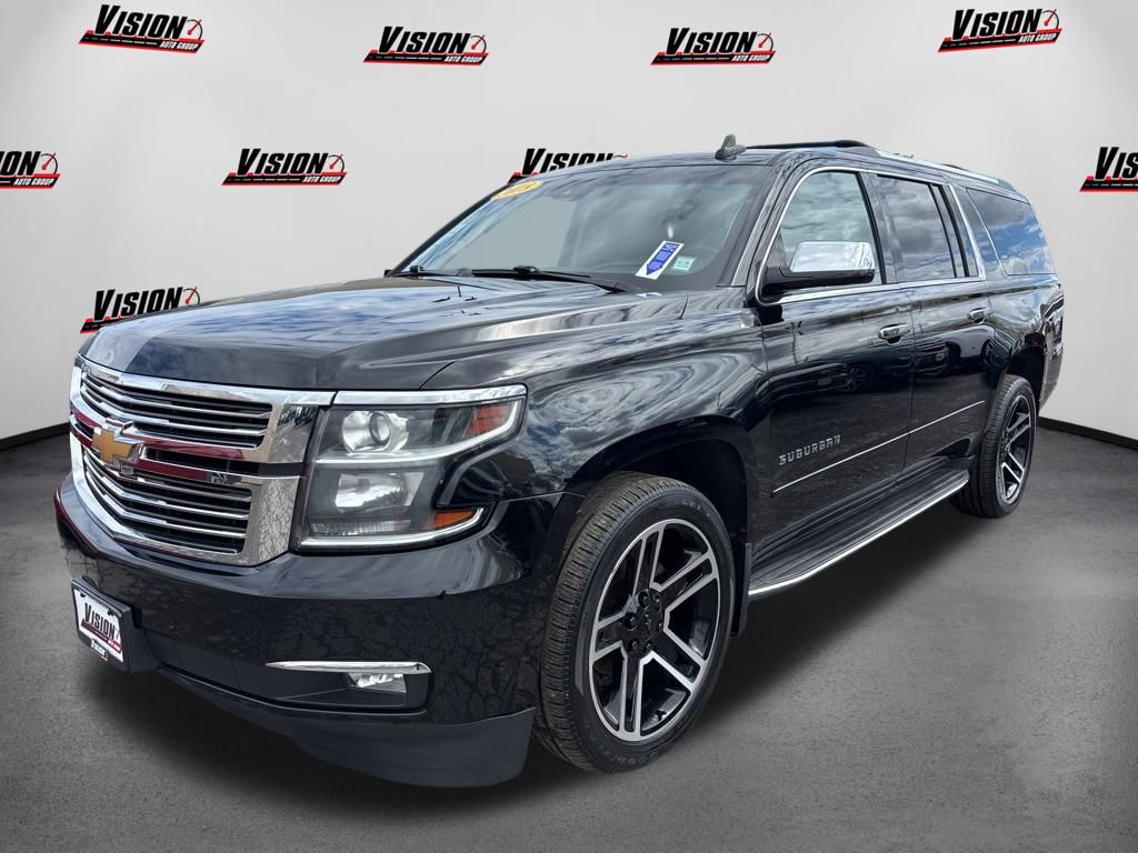 Black 2018 Chevrolet Suburban 1500 Premier 4WD SUV / Crossover Four-Wheel Drive 6-Speed Automatic Overdrive