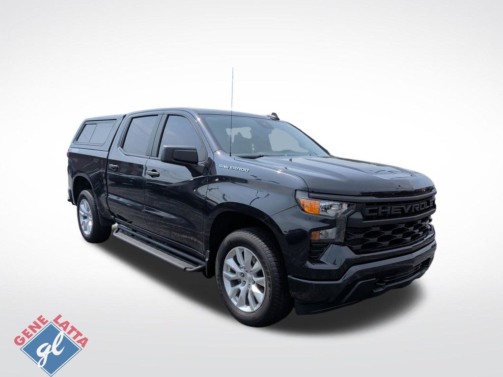 Dark Ash Metallic 2023 Chevrolet Silverado 1500 Pickup Truck Four-Wheel Drive 8-Speed Automatic
