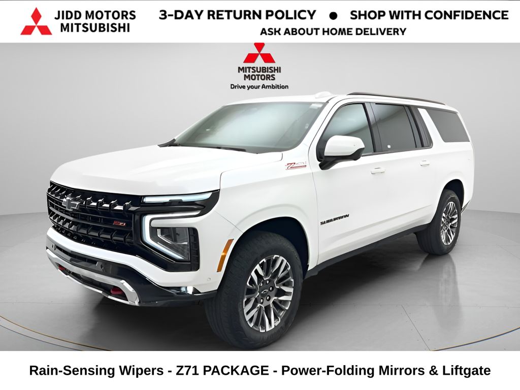 White (Iridescent Pearl Tricoat) 2025 Chevrolet Suburban SUV / Crossover Four-Wheel Drive