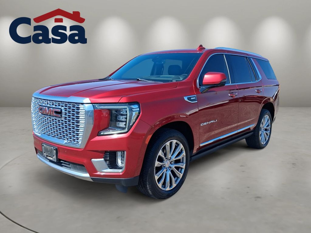 Cayenne Red Tintcoat 2022 GMC Yukon SUV / Crossover Four-Wheel Drive
