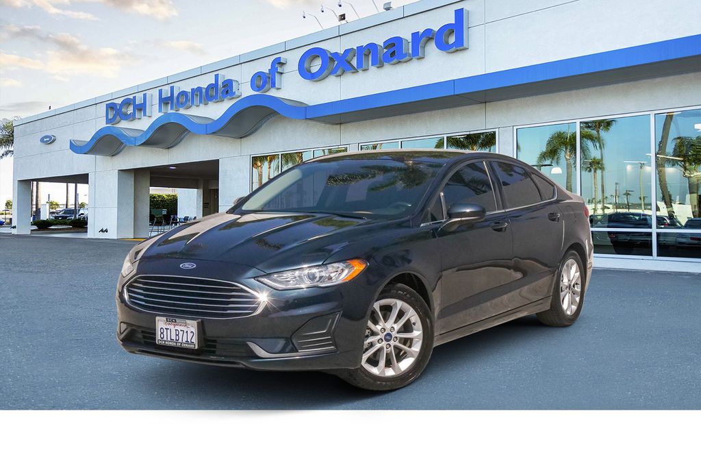 Alto Blue Metallic Tinted Clearcoat 2020 Ford Fusion Sedan Front-Wheel Drive 6-Speed Automatic