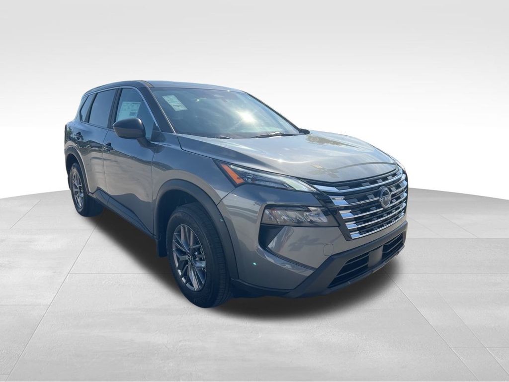 2025 Gun Metallic Nissan Rogue S FWD SUV